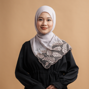 Kashkha Shawl Lace in Eggshell