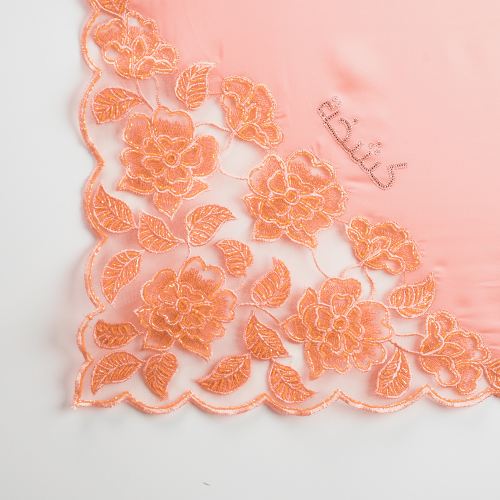 Kashkha Square Lace in Carrot