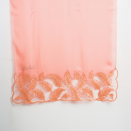 Kashkha Shawl Lace in Cantaloupe