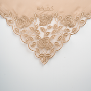 Kashkha Square Lace in Biscuit