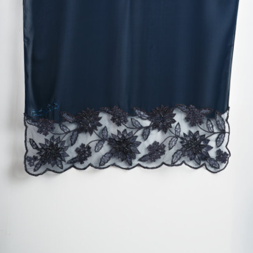 Kashkha Shawl Lace in Navy Blue