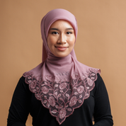 Kashkha Square Lace in Pink