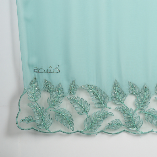 Kashkha Shawl Lace in Mint Green