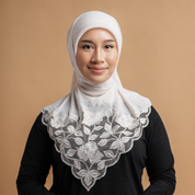 Kashkha Square Lace in Beige