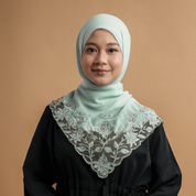 Kashkha Shawl Lace in Sea Green
