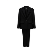 Yvonne Clelie Blazer Set in Black
