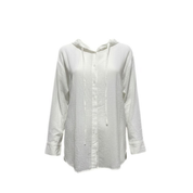 Hooded Shirt in White