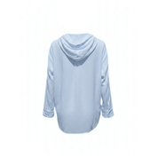 Hooded Shirt in Blue