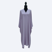 Jubah Manik Branches in Slate Grey