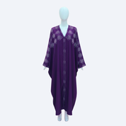 Jubah Manik Clover in Amethyst Purple