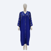 Jubah Manik Clover in Royal Blue