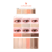 FORENCOS Soft Mood Eye Palette 01 Peach Latte