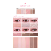 FORENCOS Soft Mood Eye Palette 02 Berry Latte
