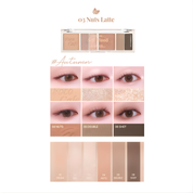 FORENCOS Soft Mood Eye Palette 03 Nuts Latte
