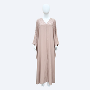 Jubah Manik Diamond in Nude Brown