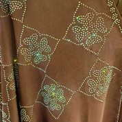 Jubah Manik Clover in Coffee Brown
