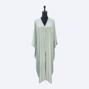 Jubah Manik Key in Mint Green