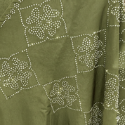 Jubah Manik Clover in Olive Green