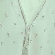 Jubah Manik Key in Mint Green