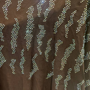 Jubah Manik Lightning in Mocha Brown