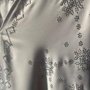 Jubah Manik Fireworks in Nude Brown