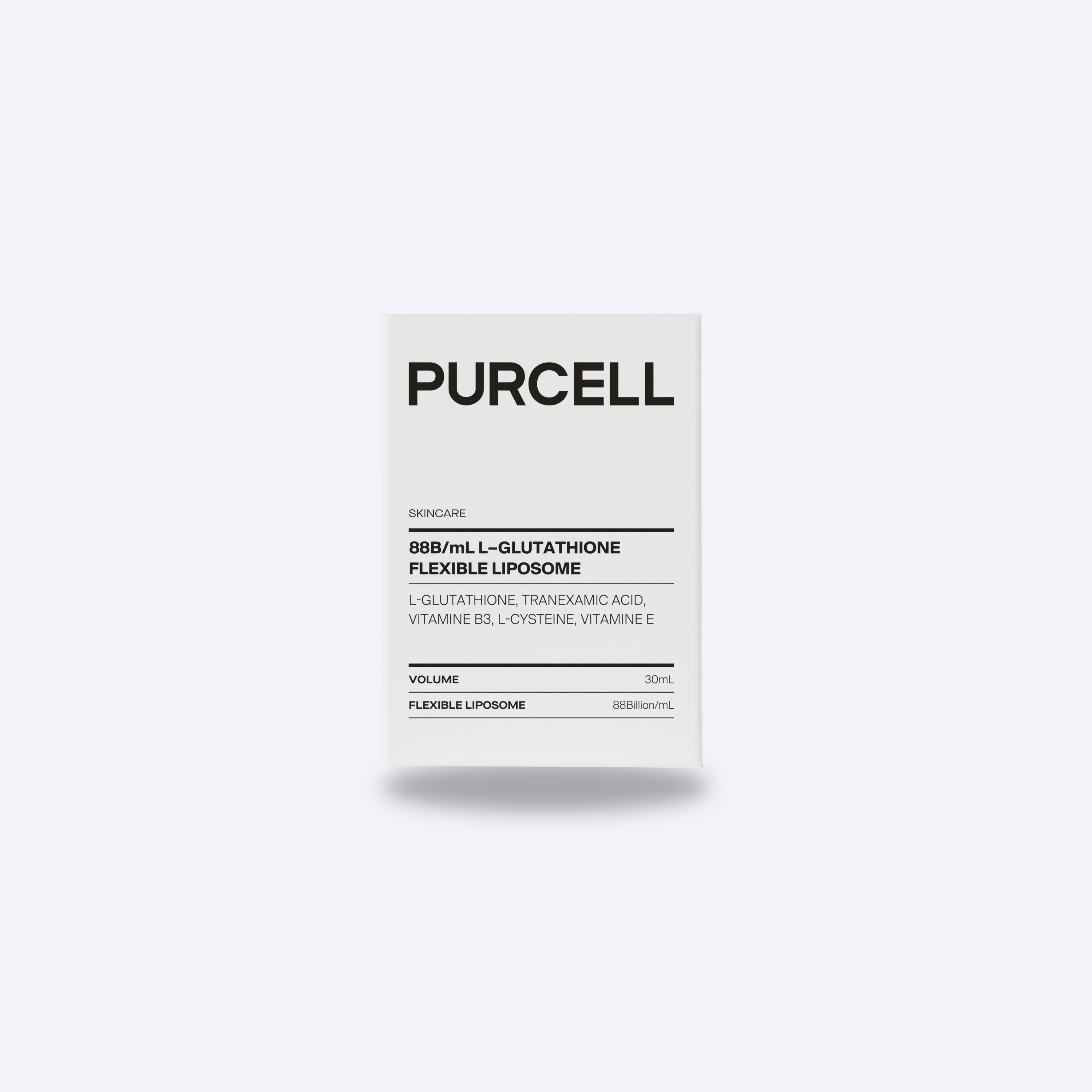 PURCELL 88B/mL L-Gluthathione Flexible Liposome 30ml