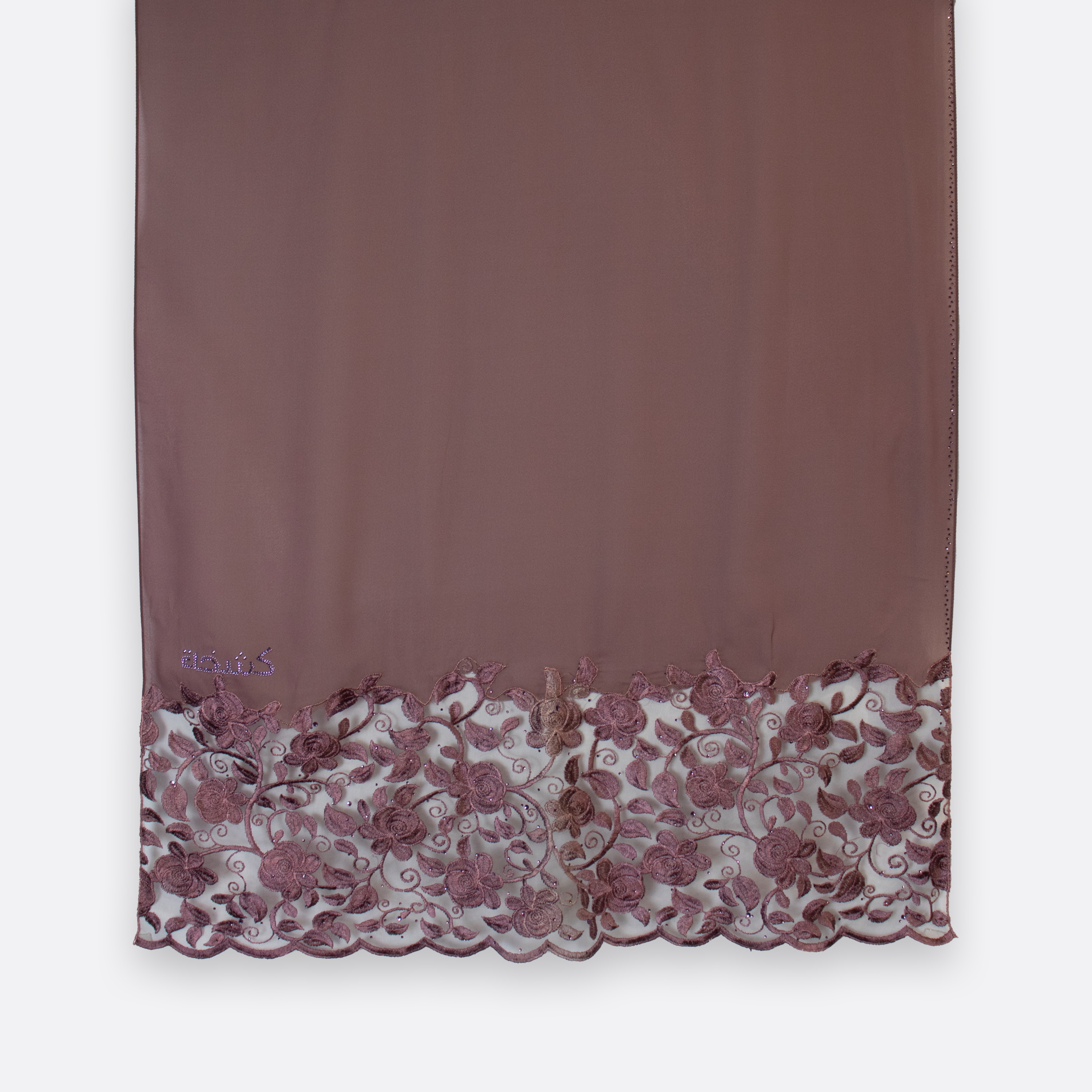 Kashkha Shawl Lace in Sandstone Brown