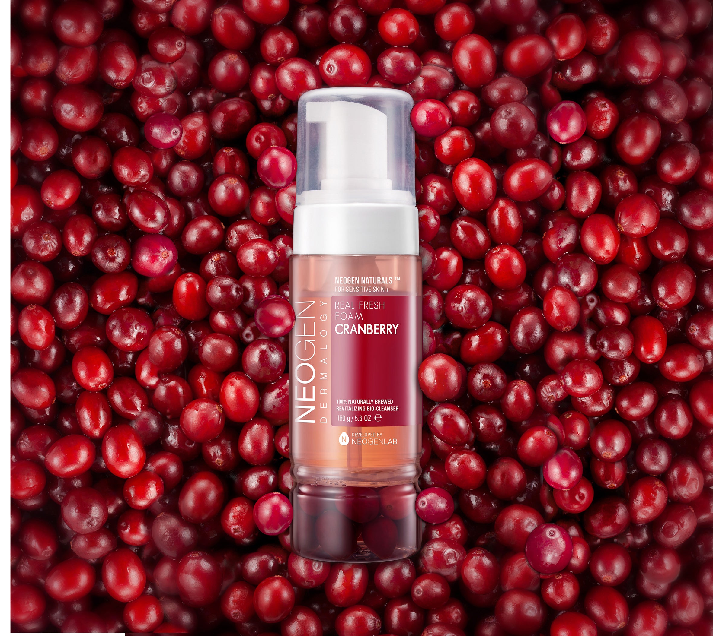 NEOGEN Dermalogy Real Fresh Foam Cranberry 160g
